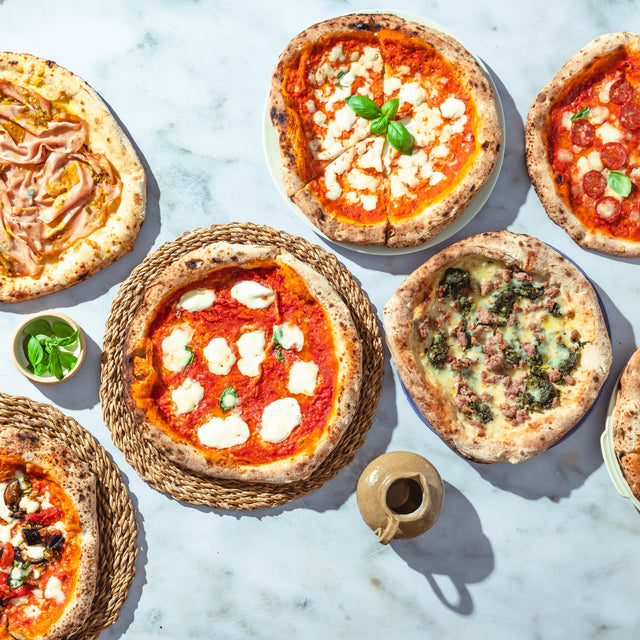 getvoila plates Napolitaanse pizza's 7 smaken